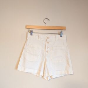 Gap High-waist Button-fly Shorts